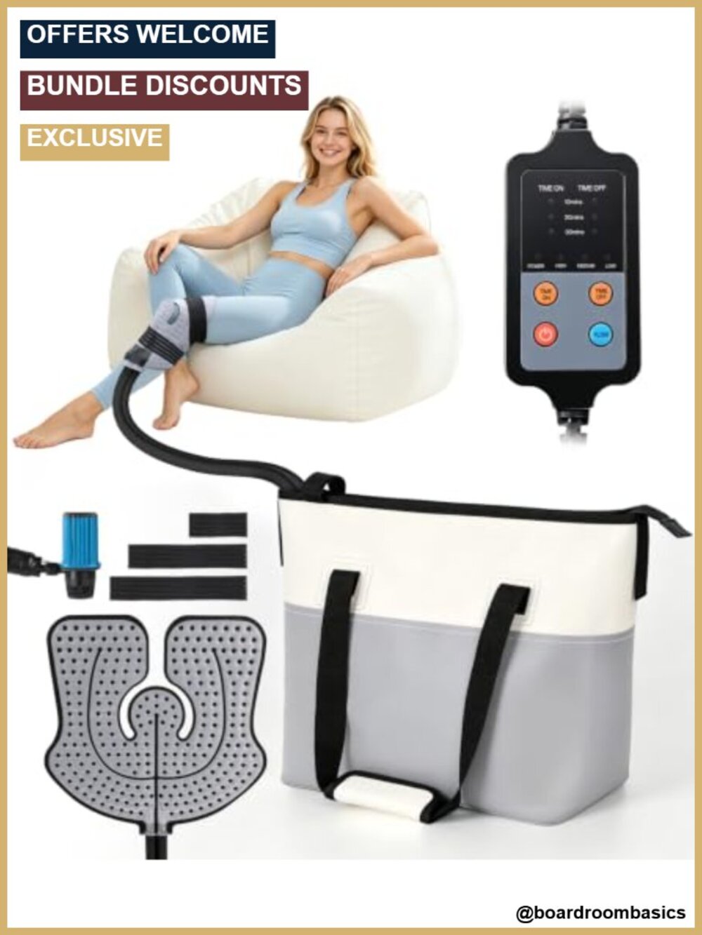 Portable Cold Therapy Machine for Knee Shoulder Ankle - Ice Machine